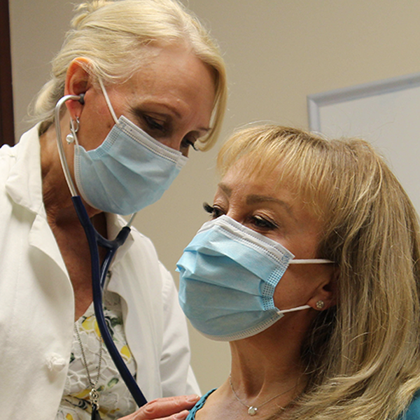 Doctor with patient | Doylestown Health