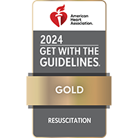 Resuscitation Gold Award (Adult) for treating in-hospital cardiac arrest | Doylestown Health