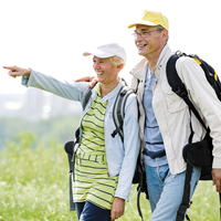 Couple in a field | Doylestown Health